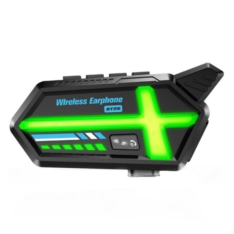 Interfono Bluetooth BT26 per Casco Moto, Portata 500m