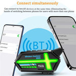 Interfono Bluetooth BT26 per Casco Moto, Portata 500m
