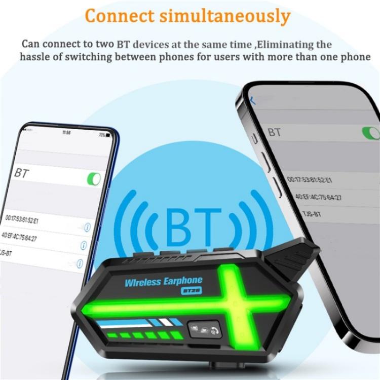 Interfono Bluetooth BT26 per Casco Moto, Portata 500m