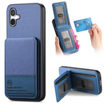 Custodia per cellulare con apertura verticale in tessuto twill e pelle, con protezione RFID., For Samsung Galaxy S24+ 5G, For Samsung Galaxy A05, For Samsung Galaxy A05s