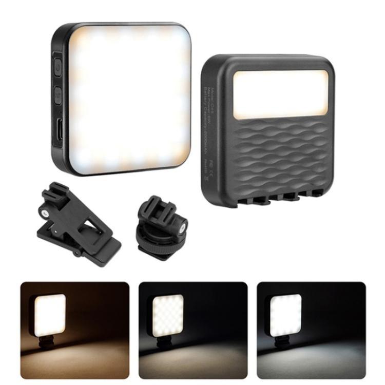 Luce portatile C49 con doppia illuminazione e 3 temperature color