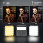 Luce portatile C49 con doppia illuminazione e 3 temperature color