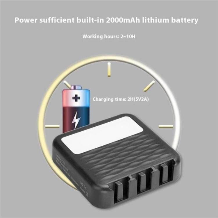 Luce portatile C49 con doppia illuminazione e 3 temperature color