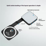 Lampada selfie M42 doppia luce con attacco MagSafe