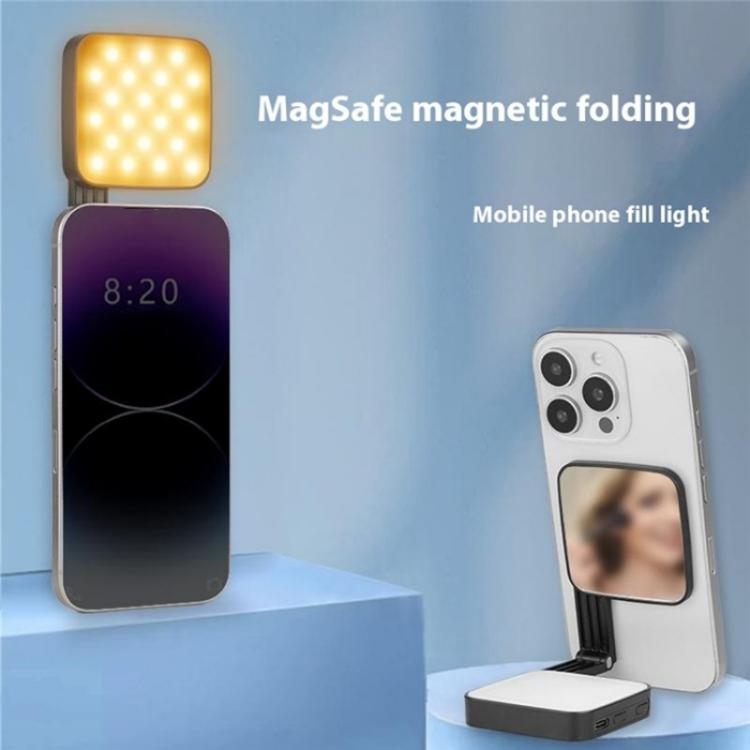 Lampada selfie M42 doppia luce con attacco MagSafe