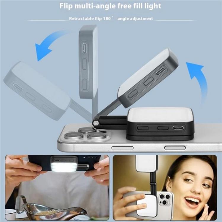 Lampada selfie M42 doppia luce con attacco MagSafe