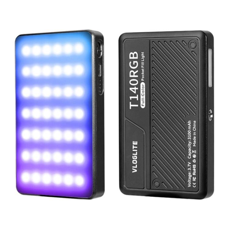 Luce LED portatile T140RGB RGB per video e foto