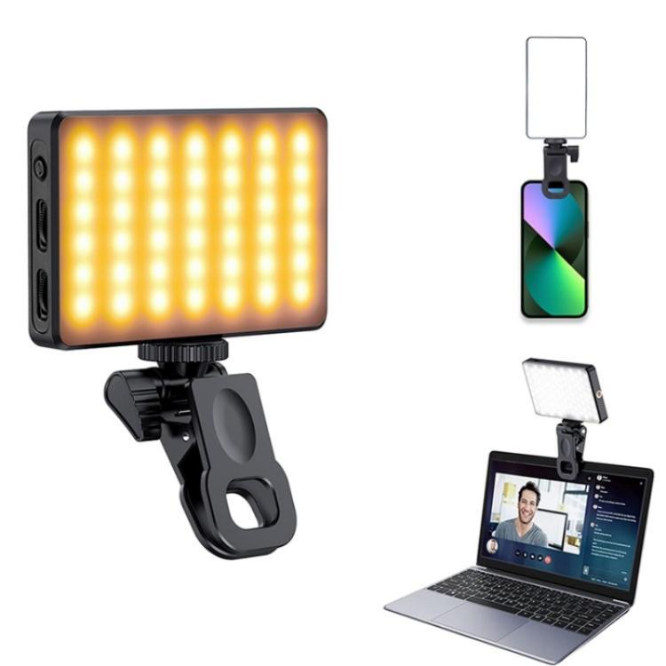 T140 Clip Luce LED Portatile per Foto e Video