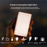 T140 Clip Luce LED Portatile per Foto e Video