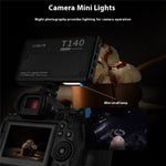 T140 Clip Luce LED Portatile per Foto e Video