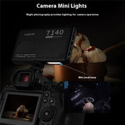 T140 Clip Luce LED Portatile per Foto e Video