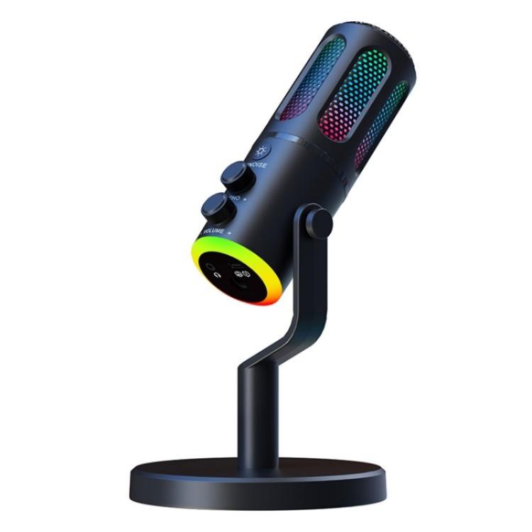 Microfono desktop SU8 con luce RGB e riduzione rumore
