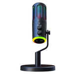 Microfono desktop SU8 con luce RGB e riduzione rumore