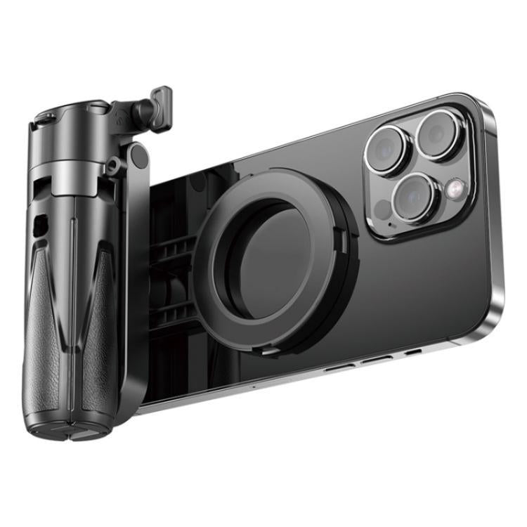 Selfie stick telescopico magnetico 2 in 1 con portachiavi