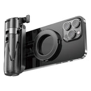 Selfie stick telescopico magnetico 2 in 1 con portachiavi