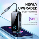 T80 Sistema 2 in 1 per auto: AUX / TV / Altoparlanti, wireless, compatibile con Bluetooth, ricevitore/trasmettitore a 5,4 GHz