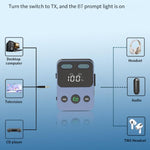 Ricevitore Trasmettitore Audio Bluetooth 2 in 1