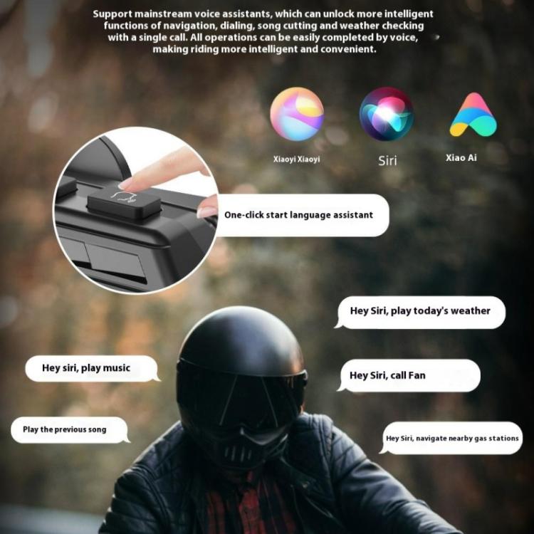 Cuffie Bluetooth BT56 per Casco Moto con Luci Ritmiche