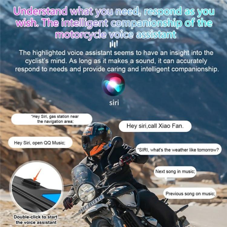 Auricolare Bluetooth JYD-C68 per casco moto wireless