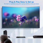 RCA 4 In 3 Out AV Audio Video Signal Composite Switcher AV Switch Splitter Box, US Plug, EU Plug