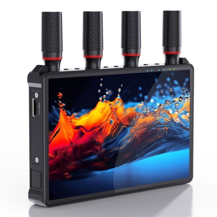 VRRIIS 083H 400M Range 7 Inch LCD Screen HDMI Extender Wireless HDMI Transmitter Receiver, US Plug, EU Plug, UK Plug, AU Plug
