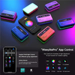 Weeylite S05 Lampada RGB portatile per video e foto