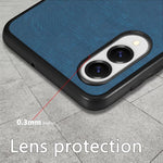 Cover posteriore per telefono in pelle vintage per PC., For Samsung Galaxy A36 5G