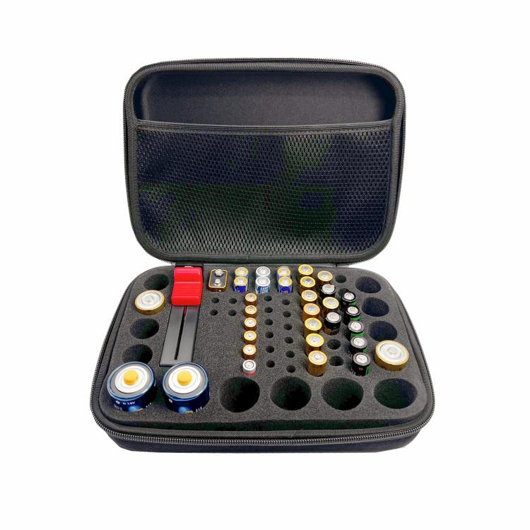 Custodia portatile resistente per batterie AA ricaricabili