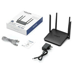 WAVLINK WN530HG4 Home Gigabit Ethernet MU-MIMO Router AC1200 Dual Band Router, US Plug, UK Plug, EU Plug, AU Plug