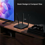 WAVLINK WN530BE1 Gigabit Ports High-Speed WiFi 2.4GHz / 5GHz Dual-Band Gaming Router, US Plug, UK Plug, EU Plug, AU Plug