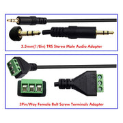 Cavo audio 3,5 mm maschio a 3 pin 30 cm JUNSUNMAY