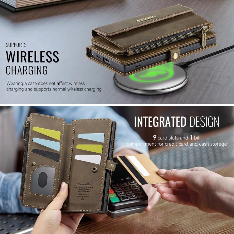 Custodia in pelle con blocco RFID per Samsung Galaxy S22 Ultra 5G SYA002898712B B5687