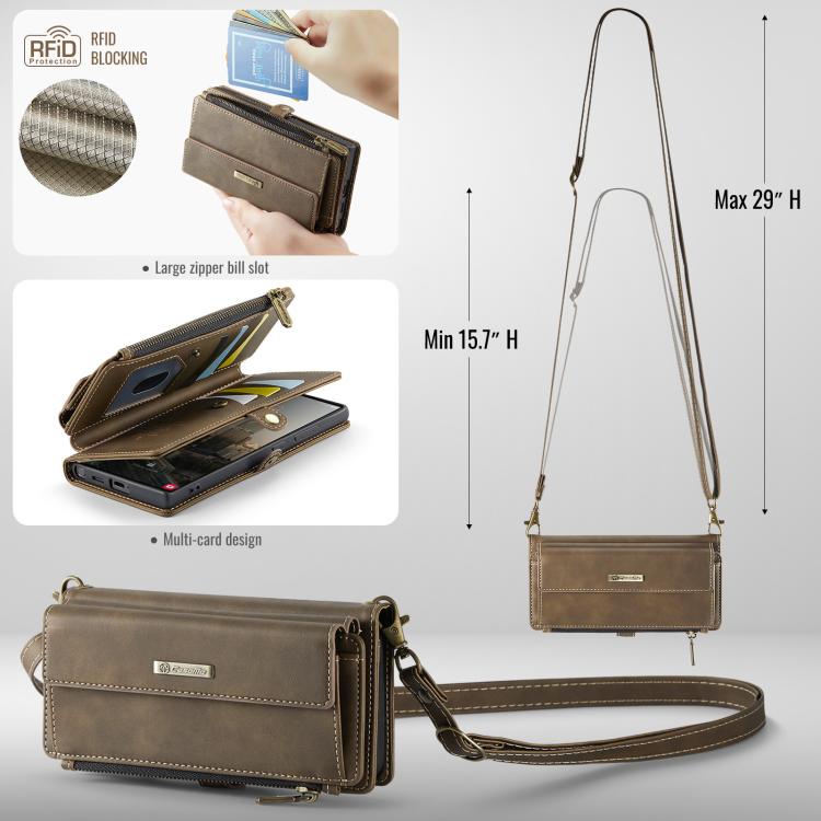 Custodia in pelle con blocco RFID per Samsung Galaxy S22 Ultra 5G SYA002898712B B5687