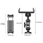 Supporto magnetico regolabile 360° per smartphone 4,7-7 pollici