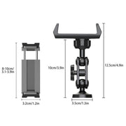 Supporto magnetico regolabile 360° per smartphone 4,7-7 pollici