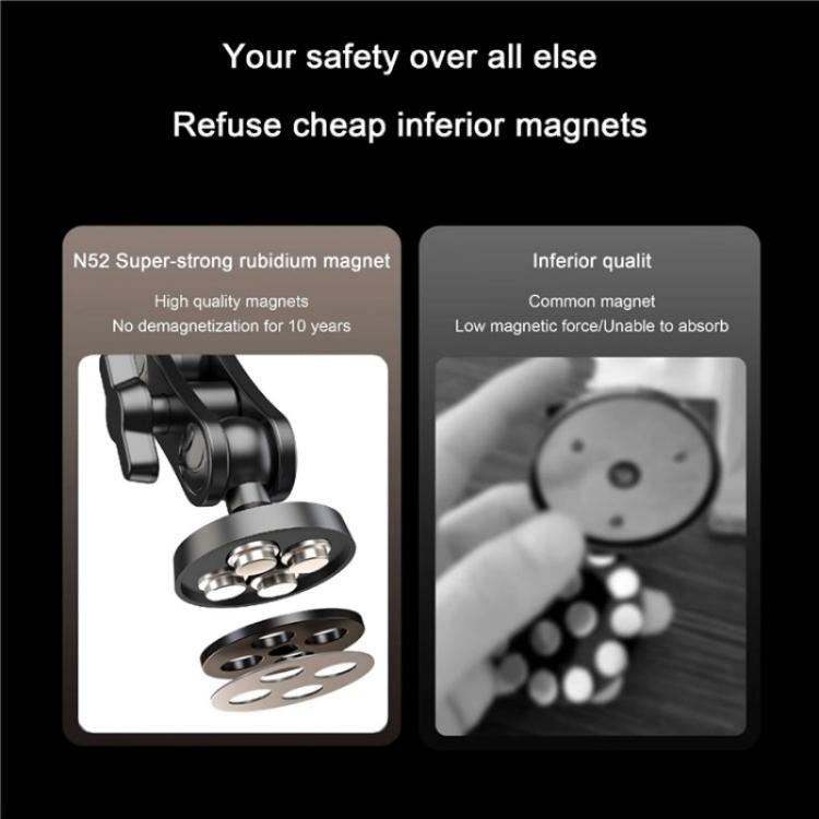 Supporto magnetico regolabile 360° per smartphone 4,7-7 pollici