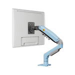 Braccio per monitor regolabile in altezza NORTH BAYOU F80, compatibile con schermi da 17-30 pollici e supporti da scrivania.