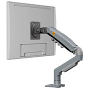 Braccio per monitor regolabile in altezza NORTH BAYOU F80, compatibile con schermi da 17-30 pollici e supporti da scrivania.