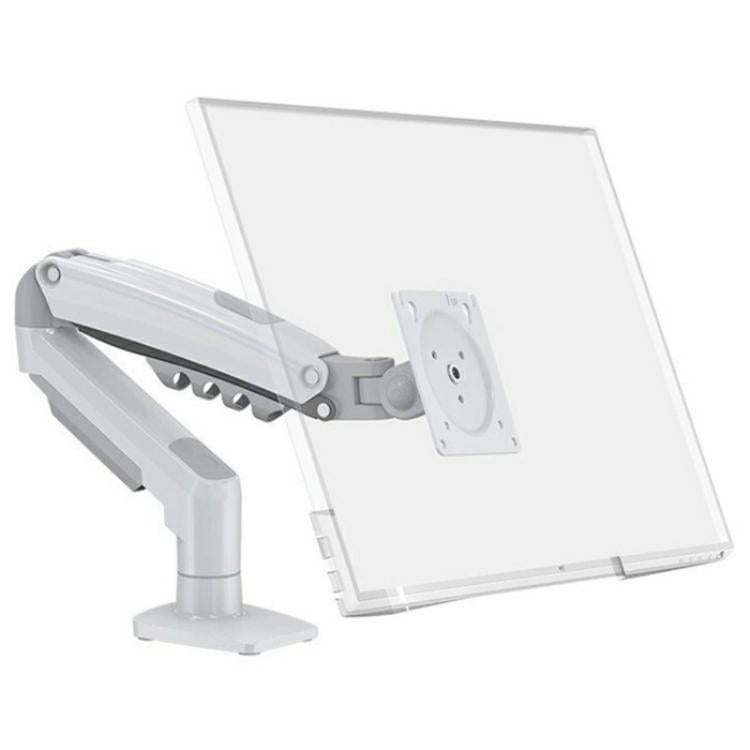 Supporto da scrivania meccanico regolabile in altezza NORTH BAYOU F80 bianco per monitor da 17-30 pollici., F80