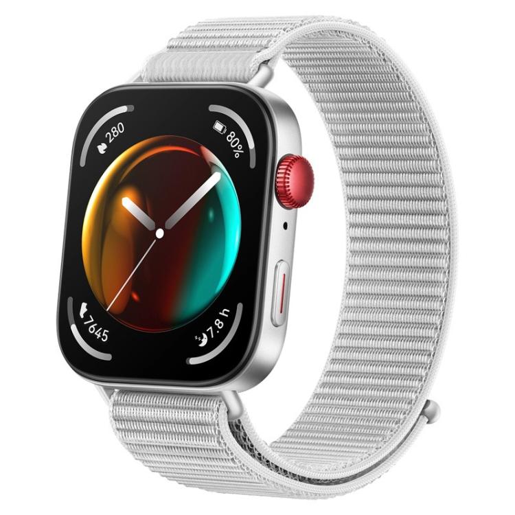 Cinturino per orologio in nylon con chiusura a strappo in velcro., For Huawei Watch Fit 5 / Fit 5 Pro / Fit 4