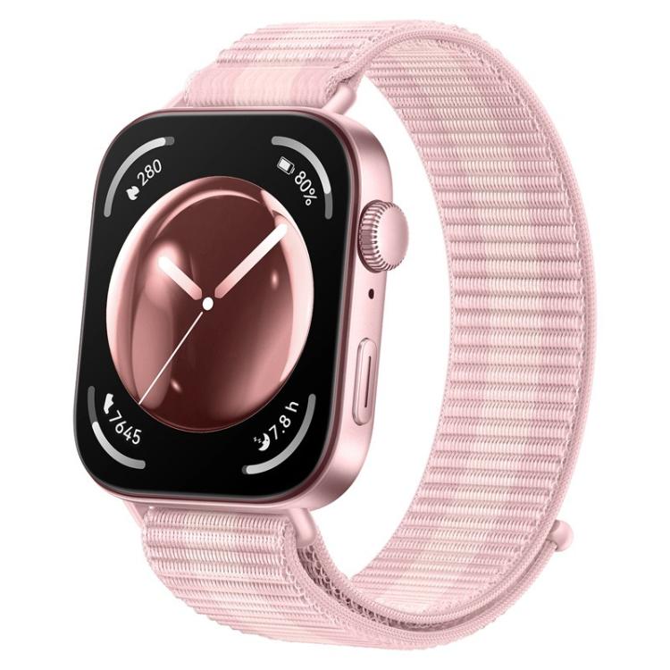 Cinturino per orologio in nylon con chiusura a strappo in velcro., For Huawei Watch Fit 5 / Fit 5 Pro / Fit 4