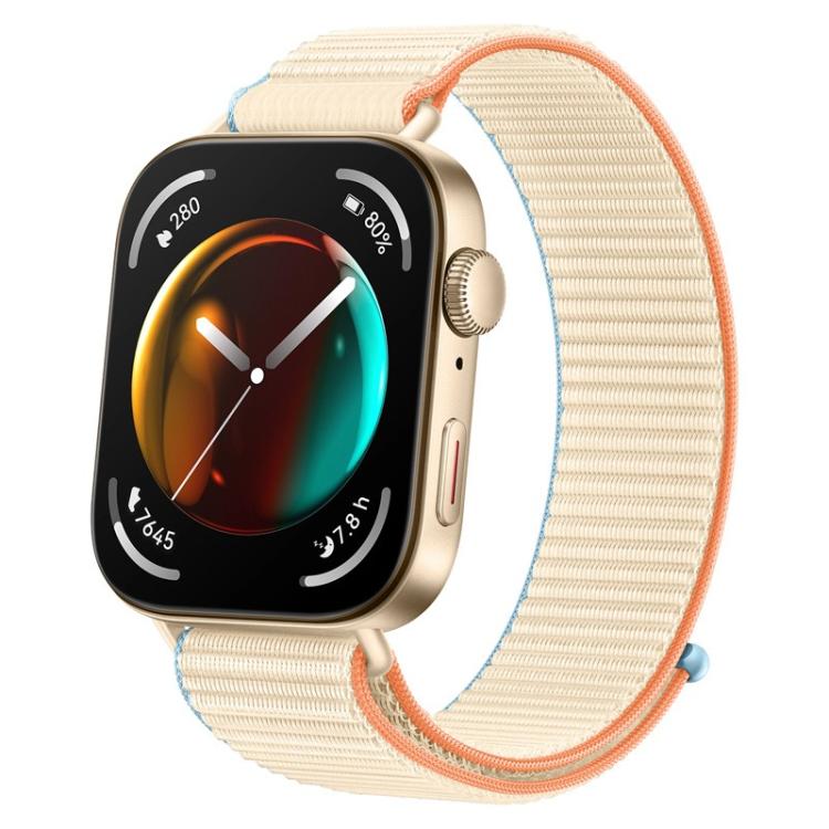 Cinturino per orologio in nylon con chiusura a strappo in velcro., For Huawei Watch Fit 5 / Fit 5 Pro / Fit 4