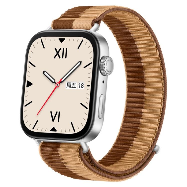 Cinturino per orologio in nylon con chiusura a strappo in velcro., For Huawei Watch Fit 5 / Fit 5 Pro / Fit 4