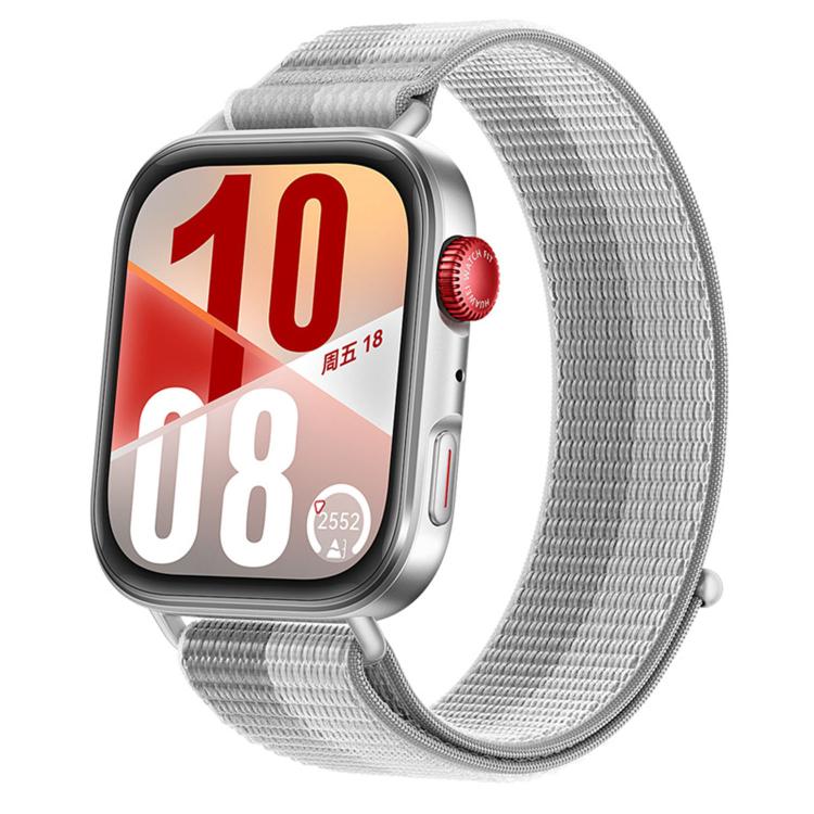 Cinturino per orologio in nylon con chiusura a strappo in velcro., For Huawei Watch Fit 5 / Fit 5 Pro / Fit 4