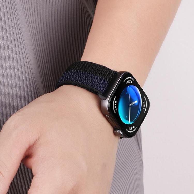 Cinturino per orologio in nylon con chiusura a strappo in velcro., For Huawei Watch Fit 5 / Fit 5 Pro / Fit 4