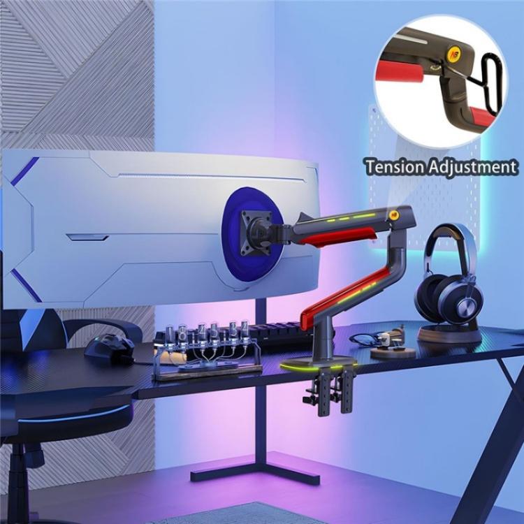 Supporto monitor curvo ultrawide 32-60 pollici con RGB L50