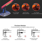 Supporto monitor curvo ultrawide 32-60 pollici con RGB L50