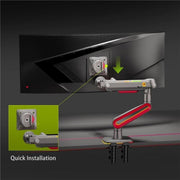 Supporto da scrivania NORTH BAYOU L60 con illuminazione RGB per monitor da gioco da 32-60 pollici., L60