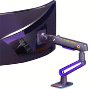 Supporto da tavolo regolabile in altezza NORTH BAYOU G70 con molla meccanica per monitor da gioco., G70