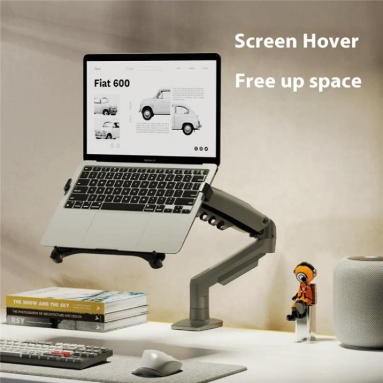 NORTH BAYOU F80-FP For 17-30 Inch Laptop Height Adjustable Desktop Mount Bracket, F80-FP